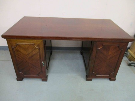 2409 - Psaci stul mahagon 1920 3 - dilny  160 x 85 cm V - 77 cm  -  PRODANO